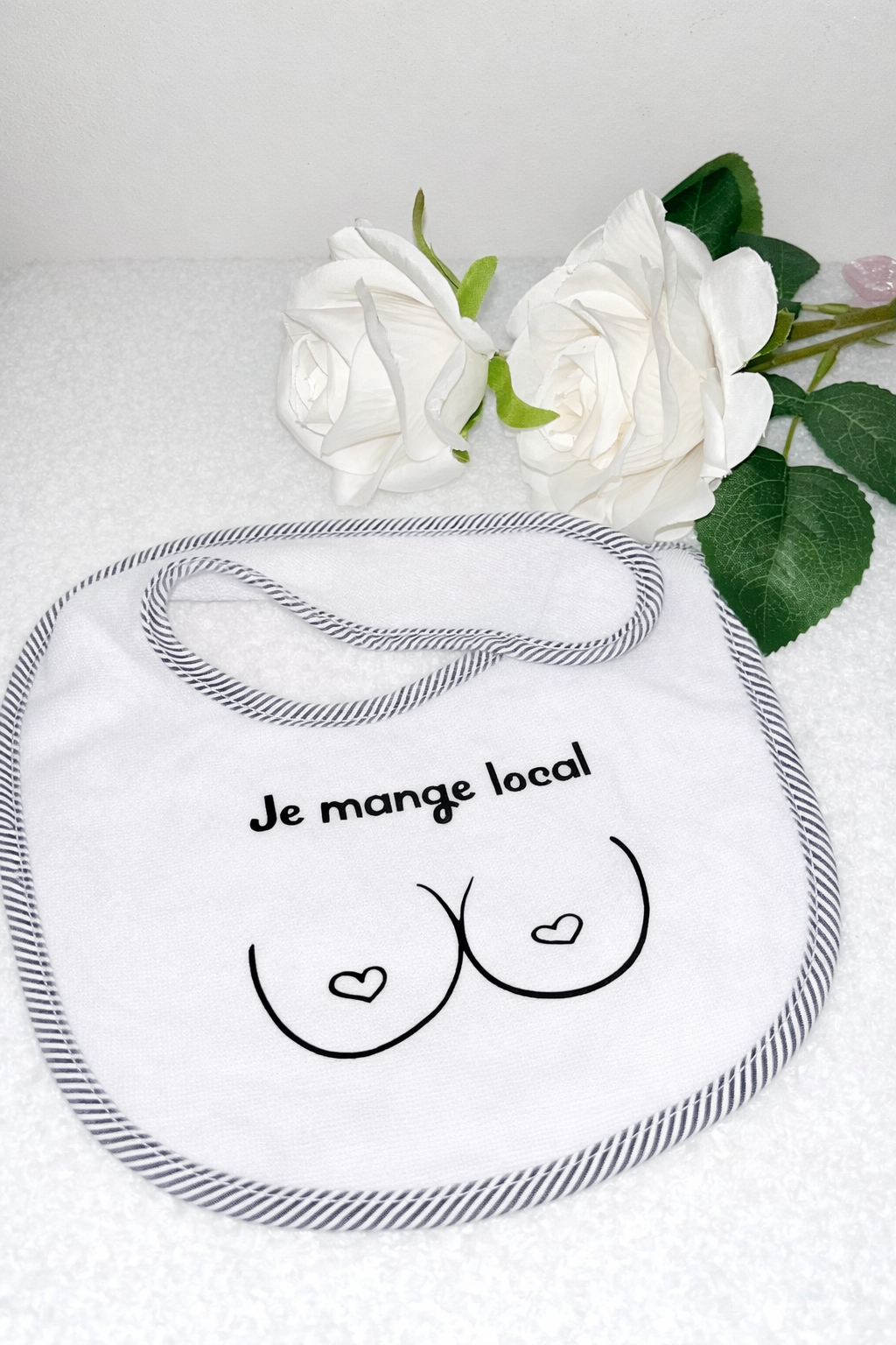 Bavoir Je mange local