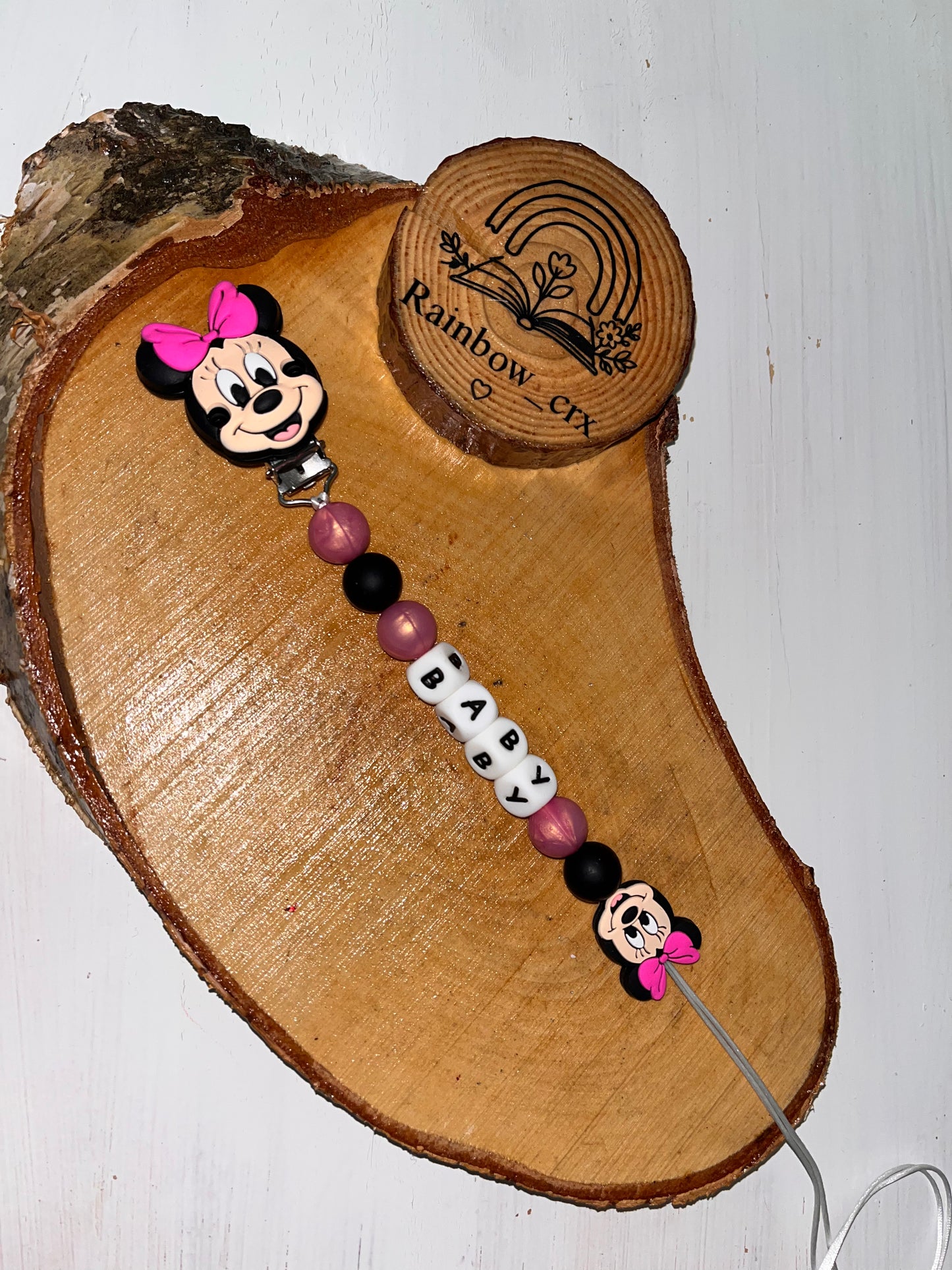 Attache tétine Minnie