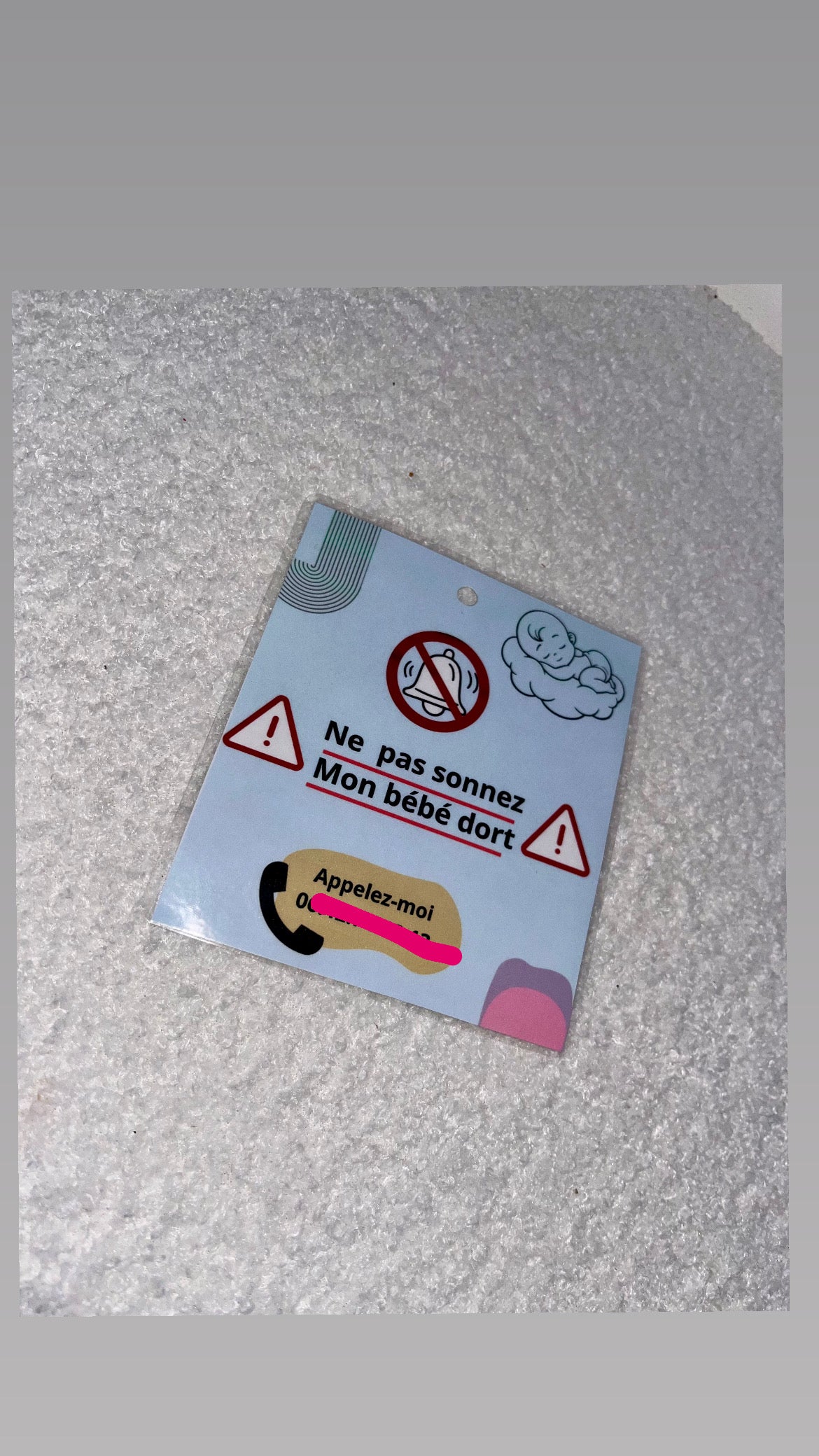 Ne pas sonnez