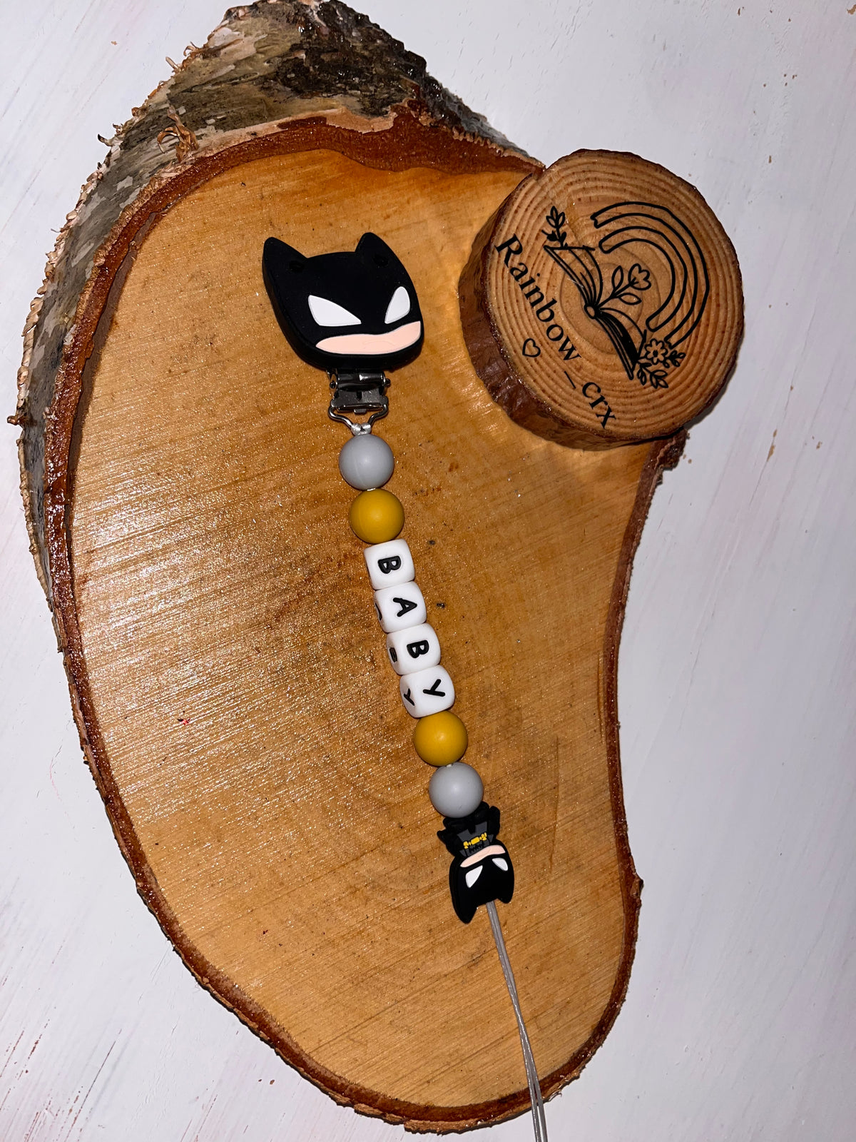 Attache tétine Batman
